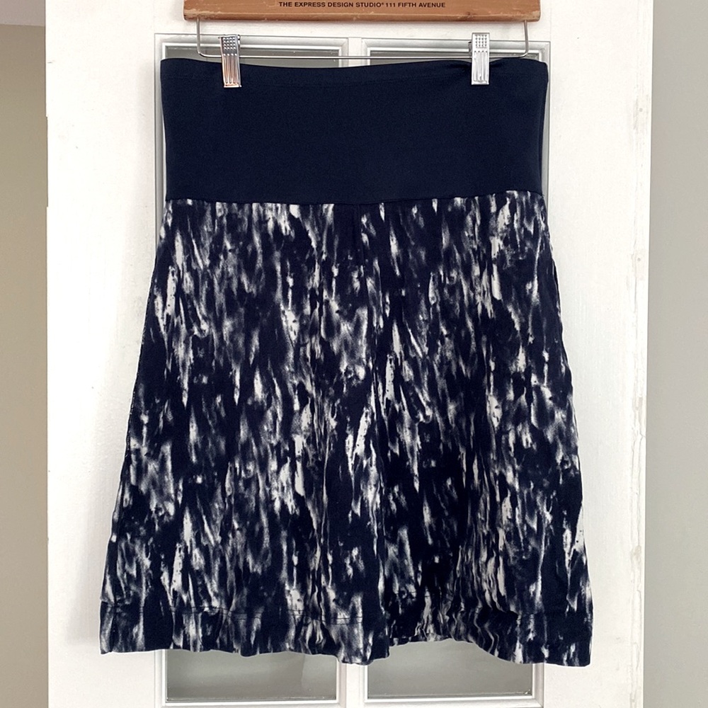 LIME Blue and White Skirt